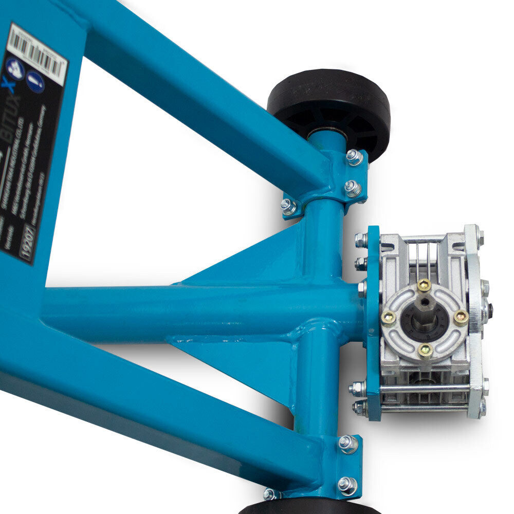 Nůžkový zvedák BITUXX 2,5T plochá platforma 11-48cm na ruční kliku MS19207
